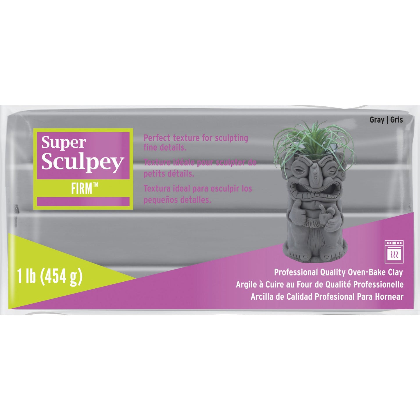 Super Sculpey Firm Grey (454g)