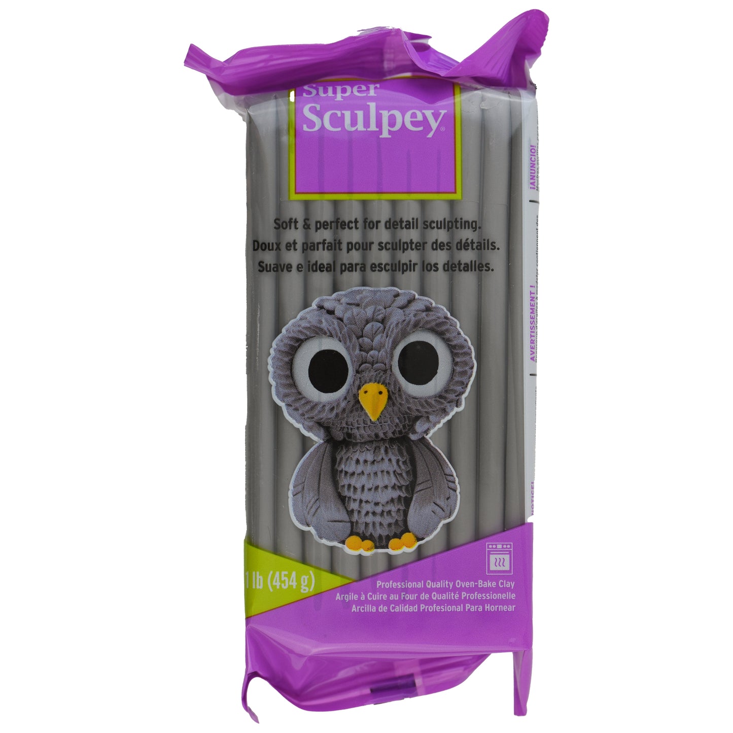 Super Sculpey Grey (454g)